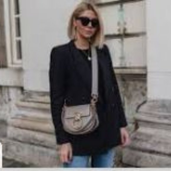 Chloe Tess handbag, small, in natural leather - Picture 9 of 9